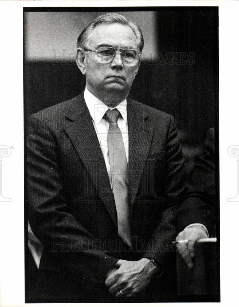 1993 Press Photo David Plants Avignone court hearing - Historic Images