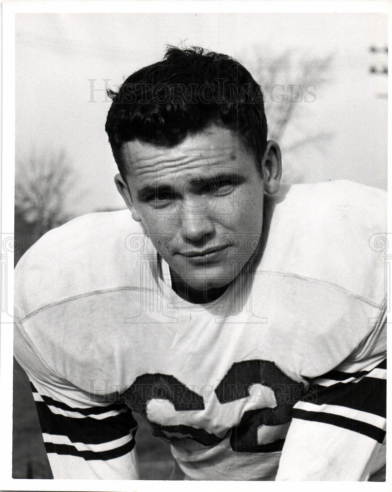 1954 Press Photo Michigan Football Practice - Historic Images