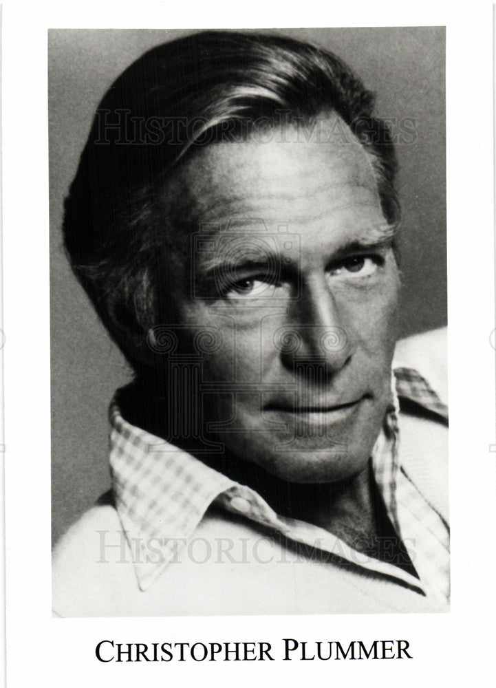 Press Photo Christopher Plummer Canadian actor - Historic Images
