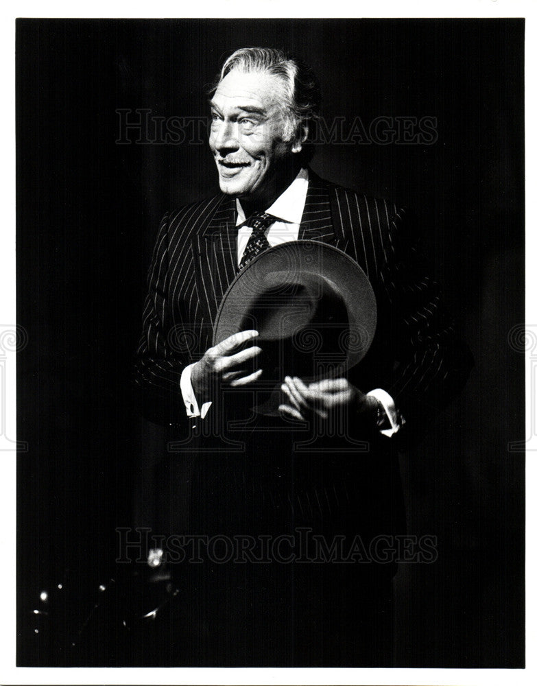 1997 Press Photo Christopher Plummer Berrymore Music - Historic Images