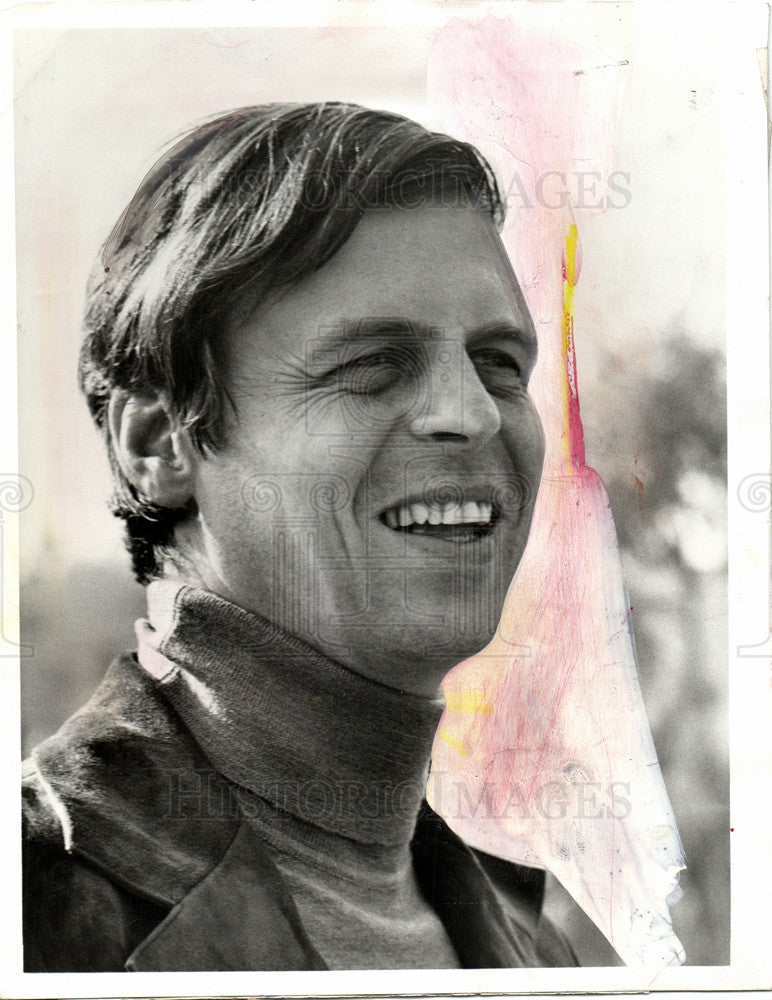 1977 Press Photo George Plimpton American journalist - Historic Images