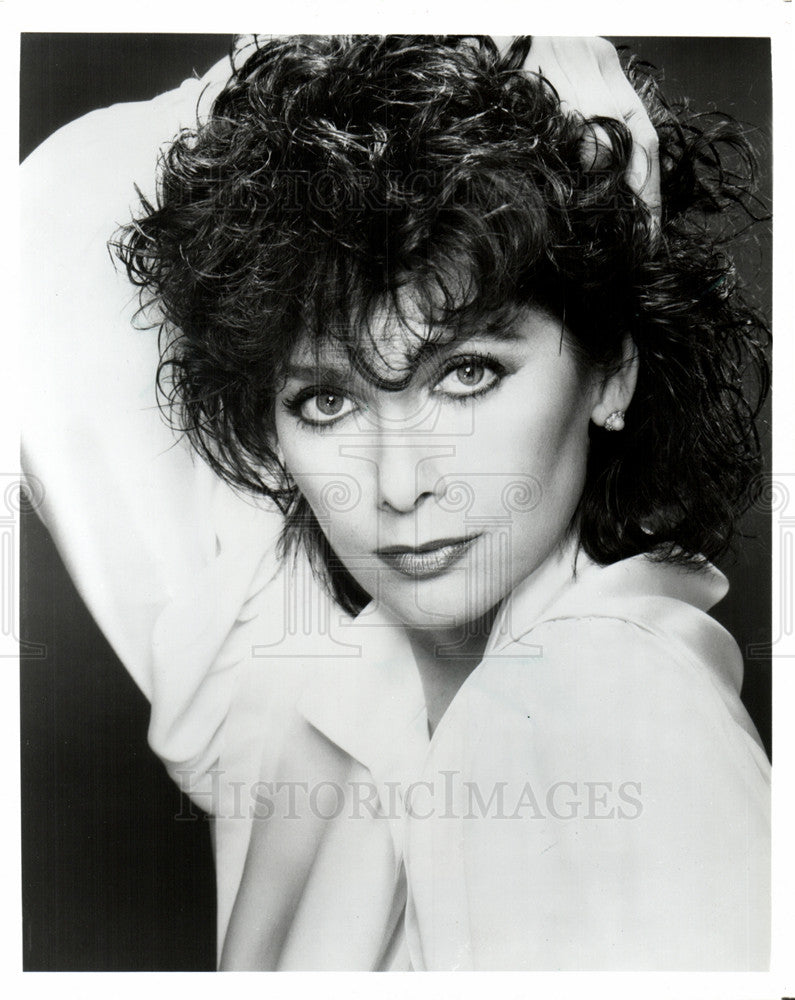 1984 Press Photo Suzanne Pleshette Actress Stage Screen - Historic Images
