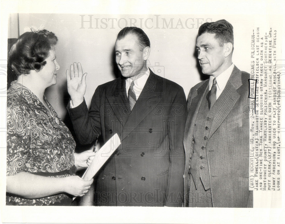 1948 Press Photo Jake Powell washington senator - Historic Images