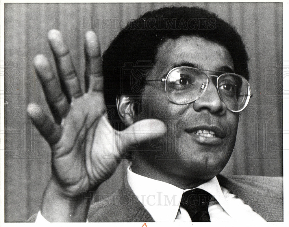 1979 Press Photo Alvin Poussaint Harvard psychiatrist - Historic Images