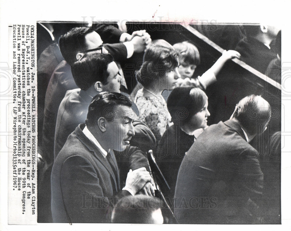 1967 Press Photo Seattle Seats Negro Powell House - Historic Images