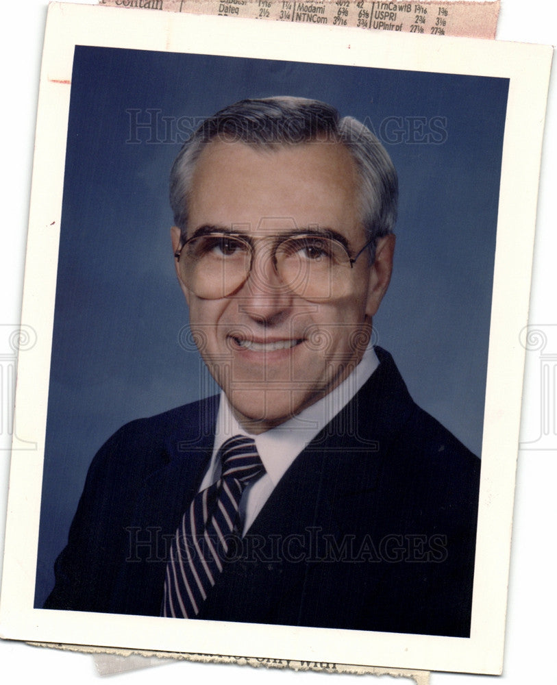 1992 Press Photo Frank Popoff or Frank Popov - Historic Images