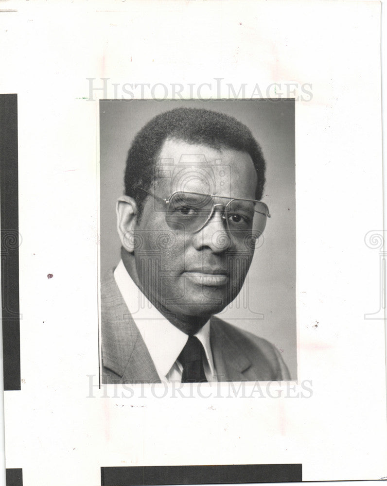 1990 Press Photo John A Porter School chief - Historic Images