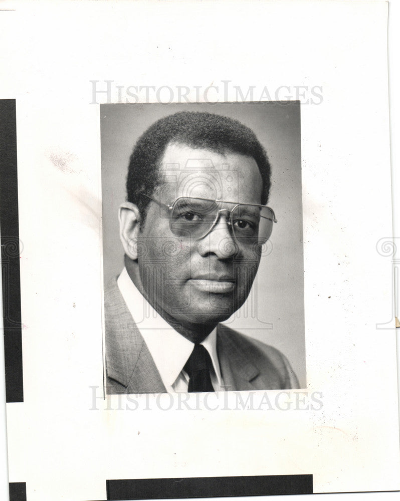 1989 Press Photo John porter Lawrence Patrick President - Historic Images