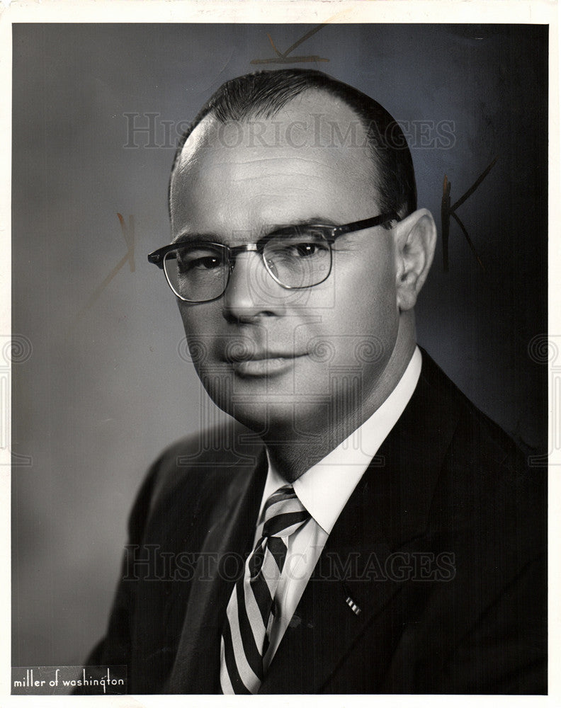 1961 Press Photo Charles Potter Michigan - Historic Images