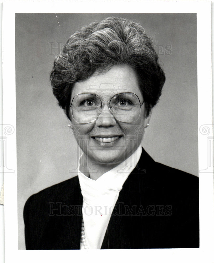 1992 Press Photo Rebecca Pott Visiting Nurse Assoc - Historic Images