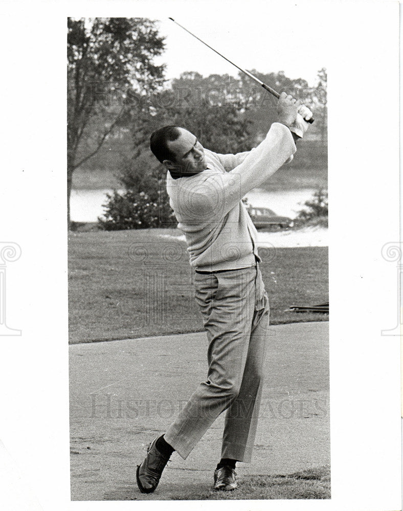 1963 Press Photo Johnny Pott American professional golf - Historic Images