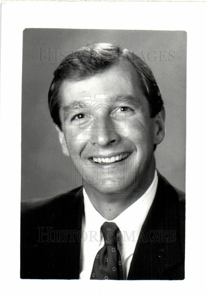 1991 Press Photo Senate Majority Leader Dick Posthumus - Historic Images