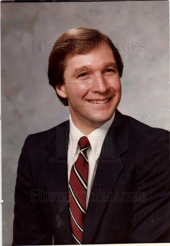 1983 Press Photo Sen Richard Posthumus michigan - Historic Images