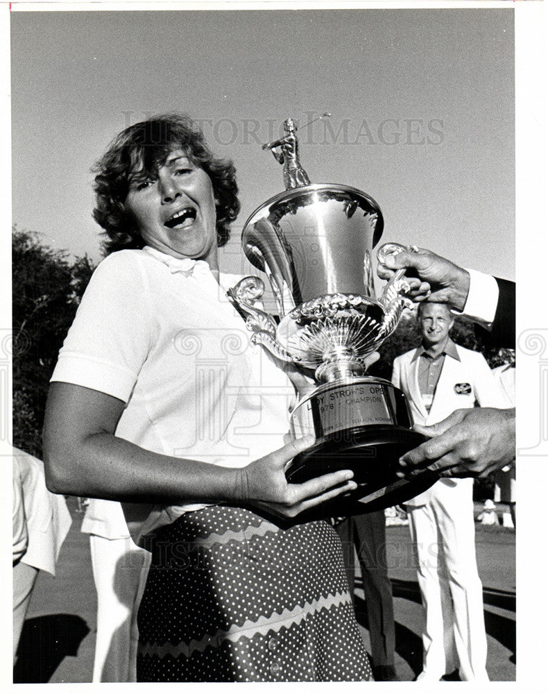 1978 Press Photo Sandra Post Professional Golfer LPGA - Historic Images