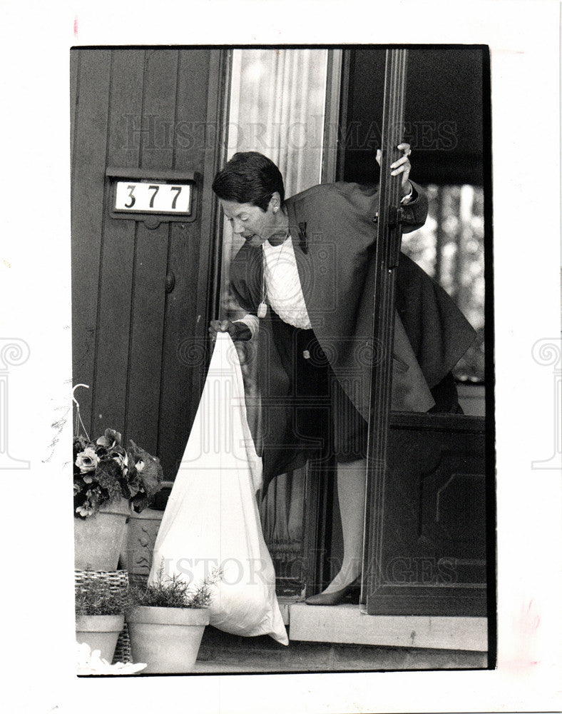 1988 Press Photo Portnoy's Complaint American author. - Historic Images