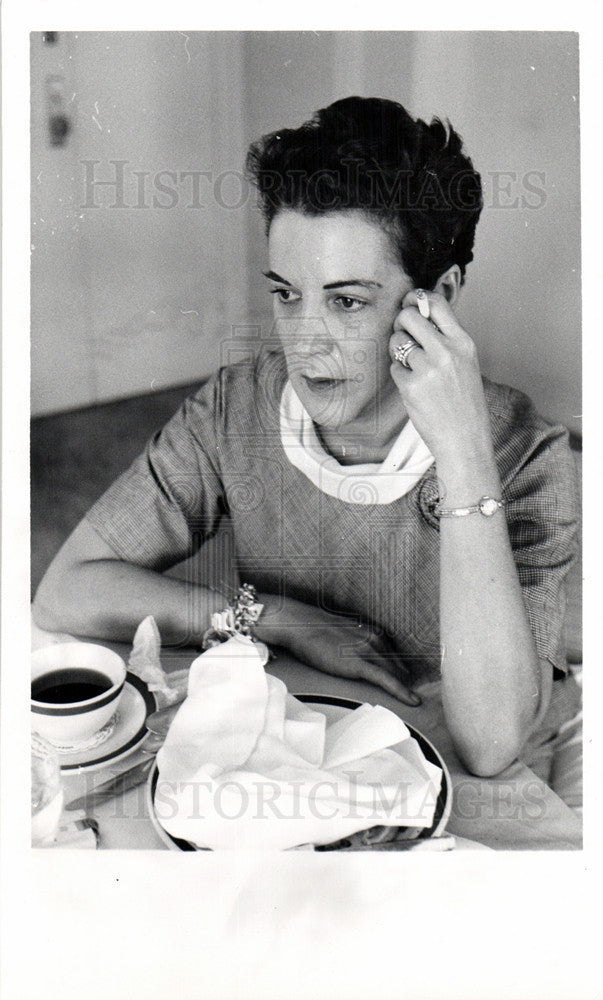 Press Photo Sylvia Porter economist journalist - Historic Images