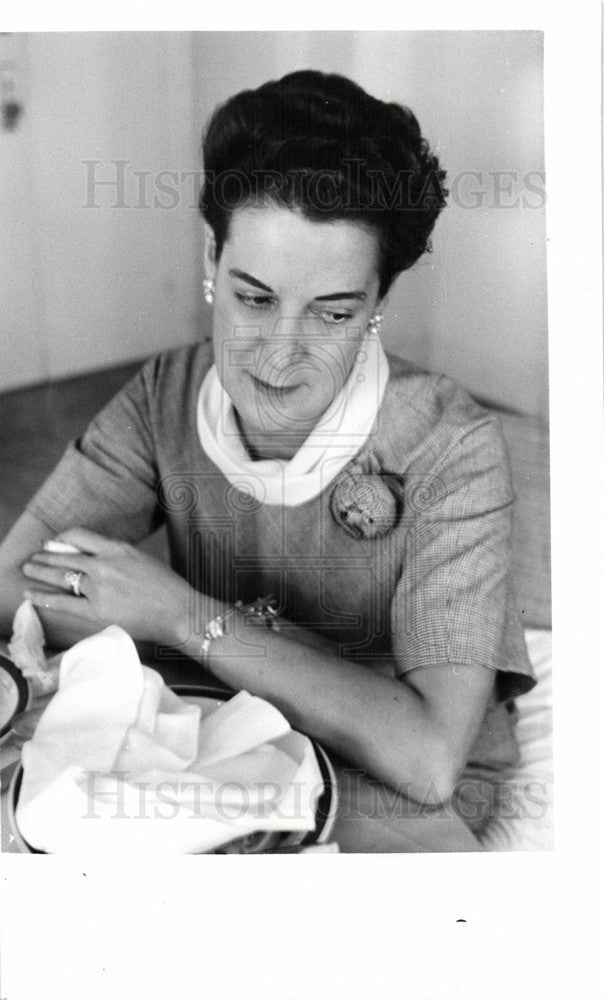 Press Photo Sylvia Porter American economist - Historic Images