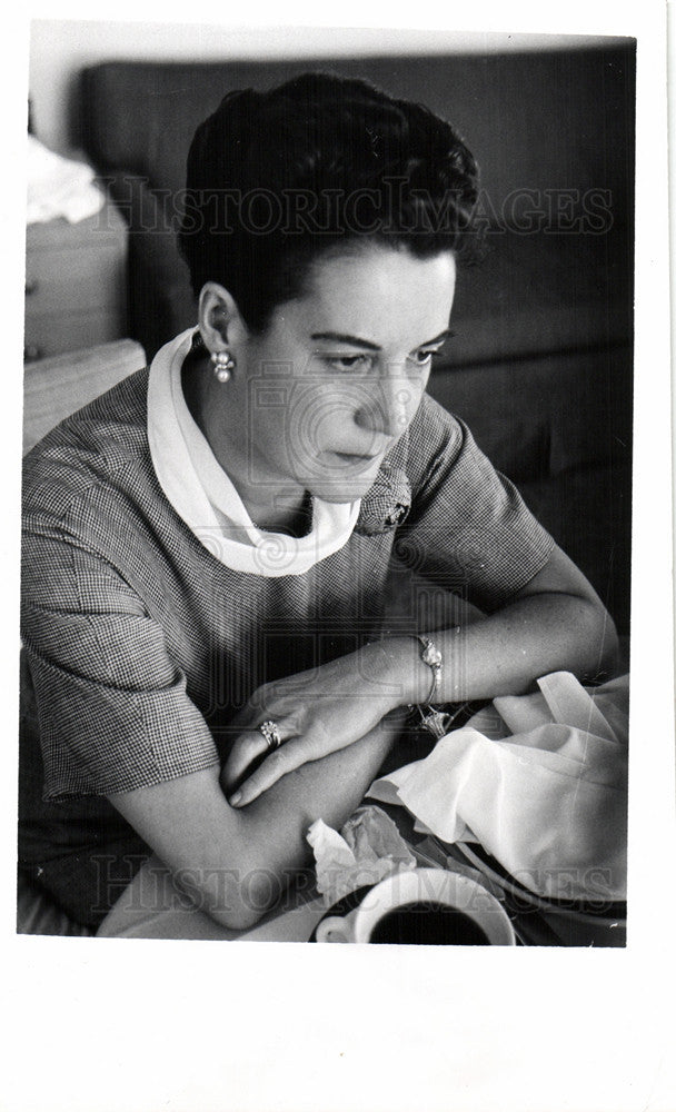 Press Photo Sylvia Porter American economist - Historic Images