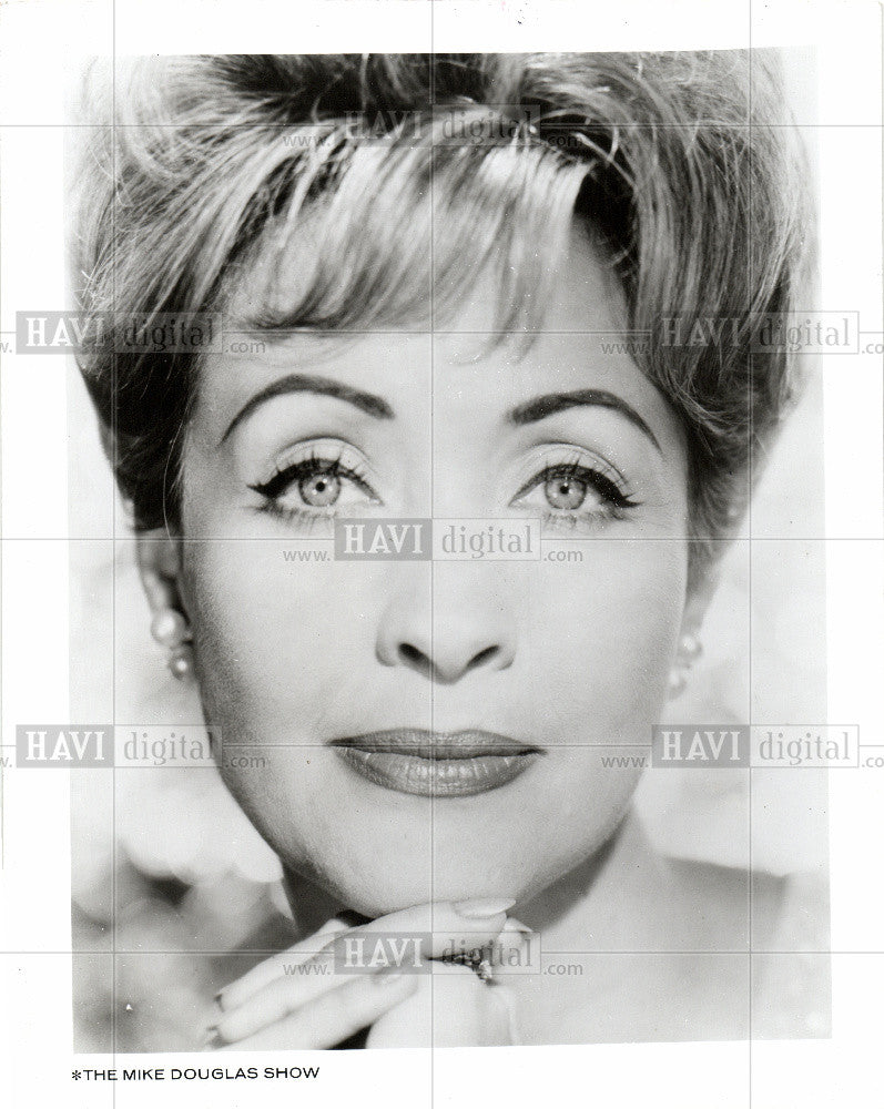 1966 Press Photo jane powell the mike douglas show - Historic Images