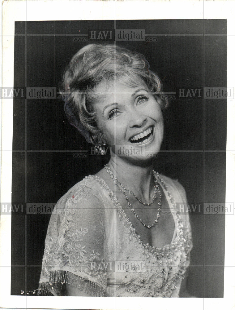 1974 Press Photo Jane Powell American singer actress - Historic Images