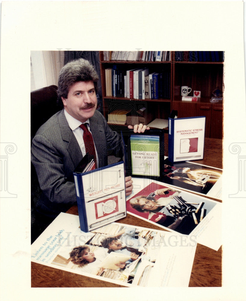 1989 Press Photo Don Powell Preventive Medicine - Historic Images