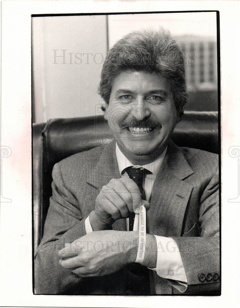 1989 Press Photo Don Powell psychologist - Historic Images