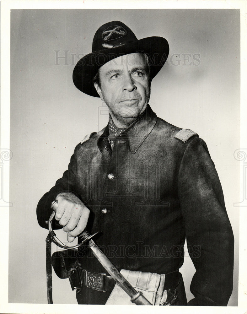 1960 Press Photo Dick Powell Actor - Historic Images