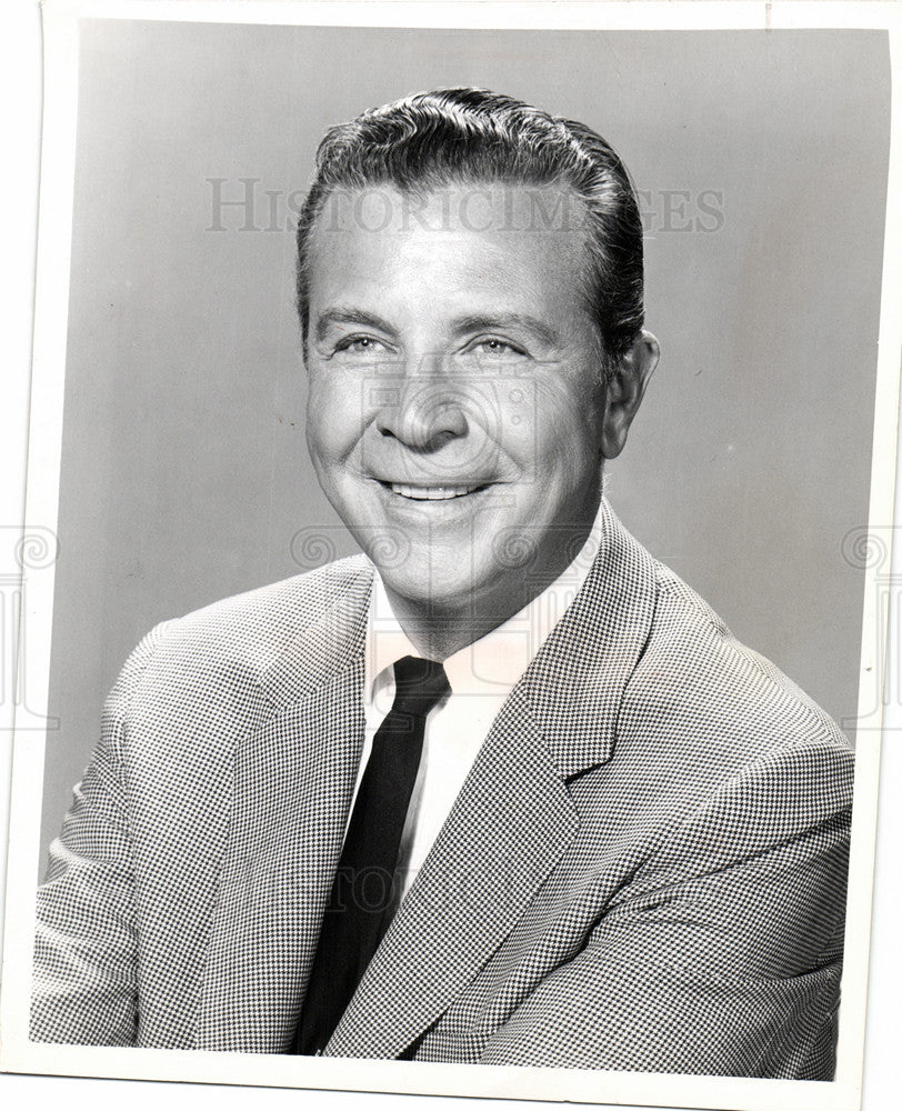 1961 Press Photo Dick Powell actor director Hollywood - Historic Images