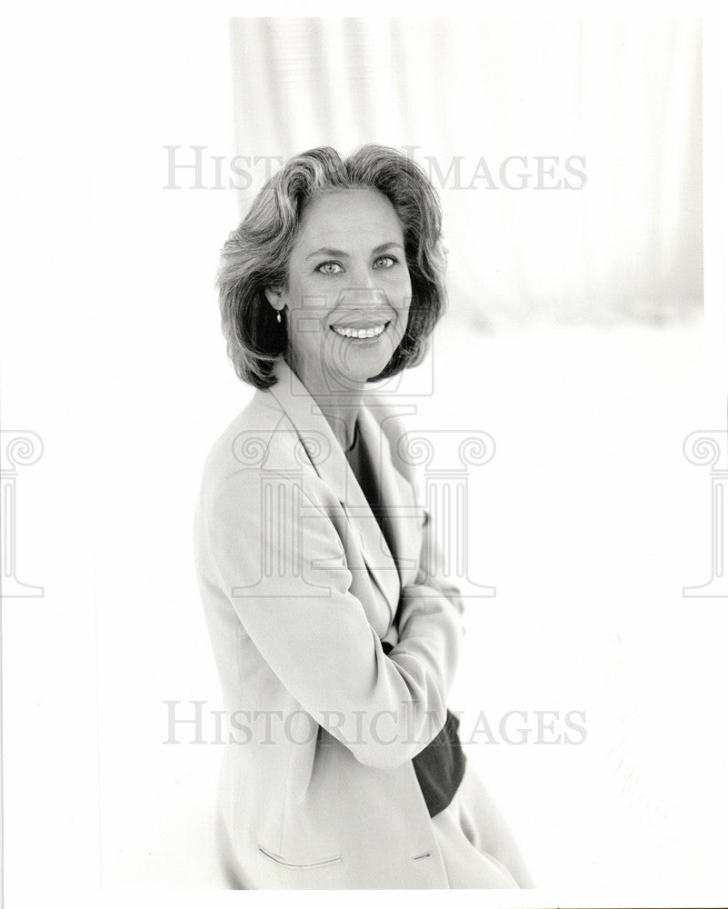 1995 Press Photo Lynn Povich Chief Editor Newsweek - Historic Images