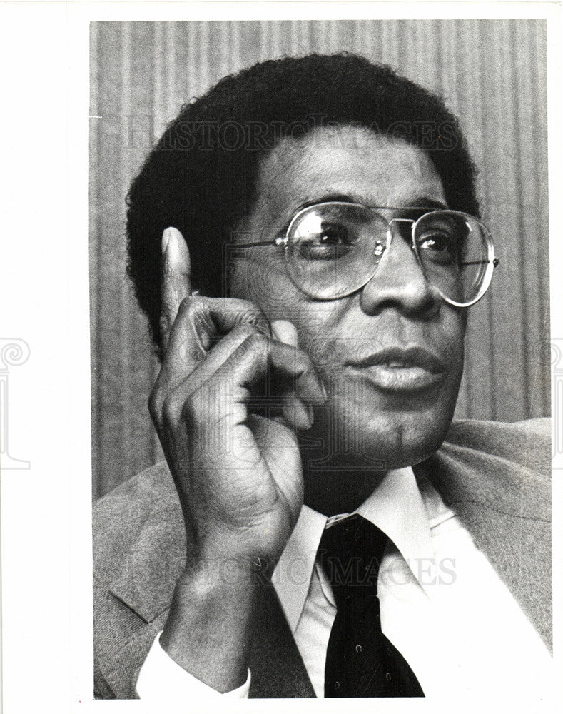 1978 Press Photo Alvin Poussaint psychiatry Harvard - Historic Images
