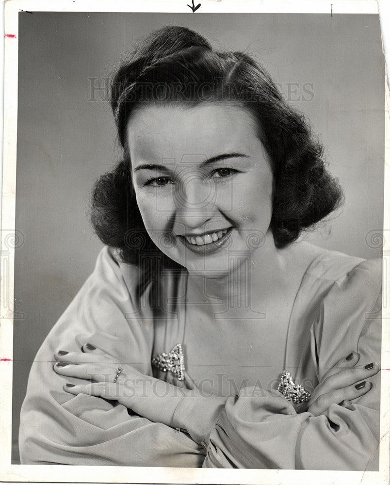 1942 Press Photo Jeanne Rand - Historic Images