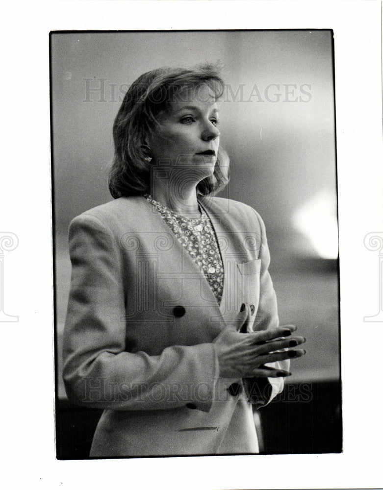 1991 Press Photo Political activists, Women politics - Historic Images