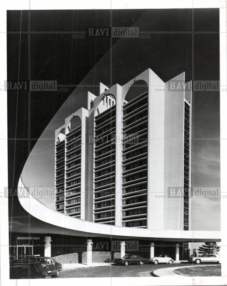 1953 Press Photo Somerset Inn luxury hotel - Historic Images