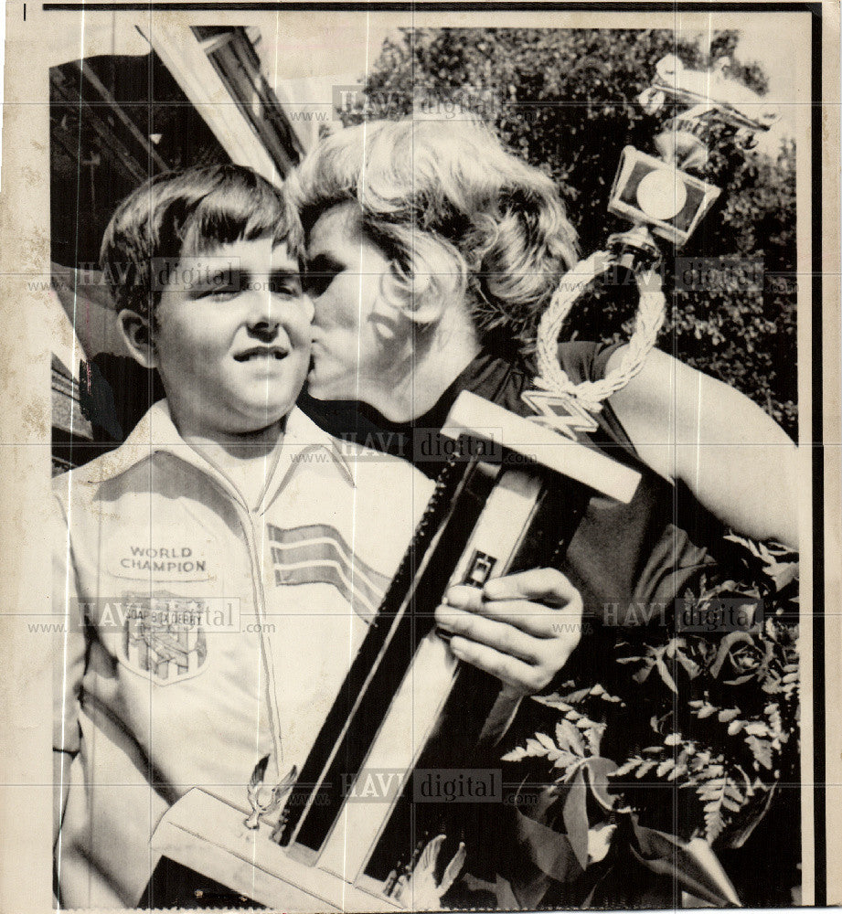 1974 Press Photo Soap Box Derby - Historic Images