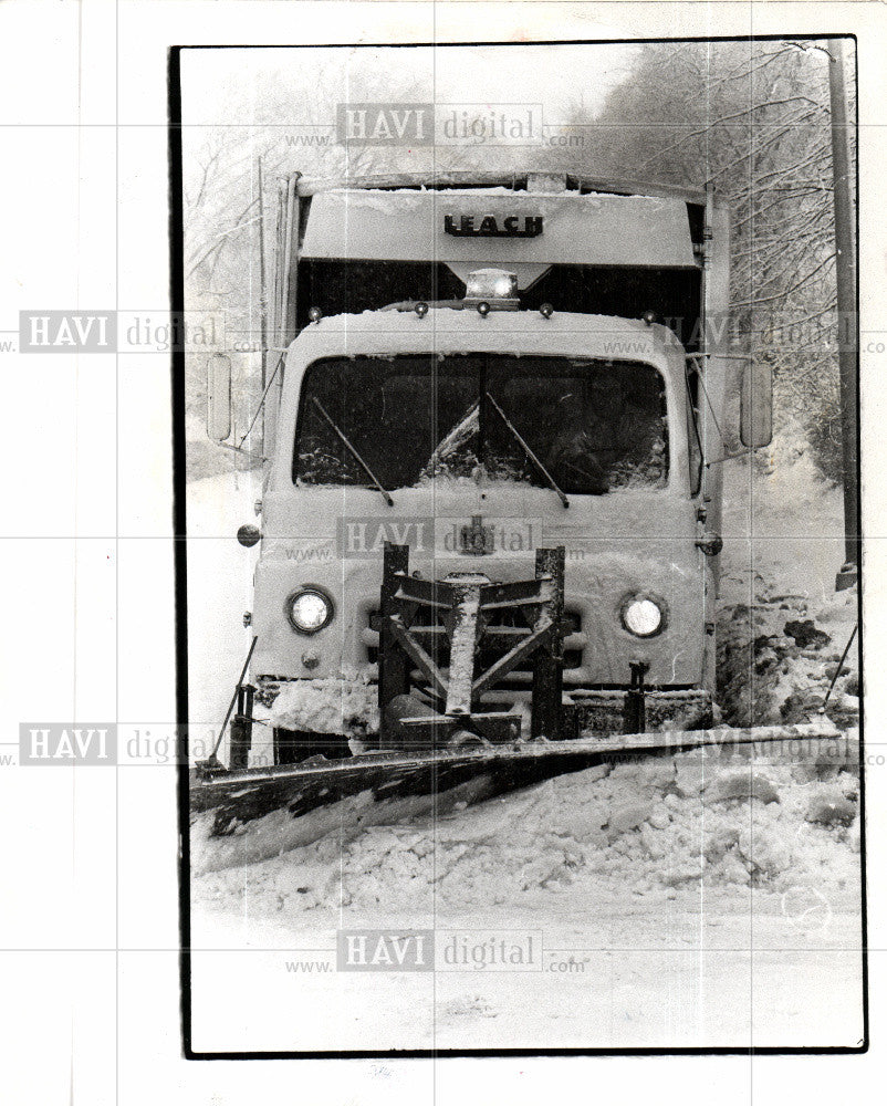 1979 Press Photo Snow- Storm of january 1978 - Historic Images