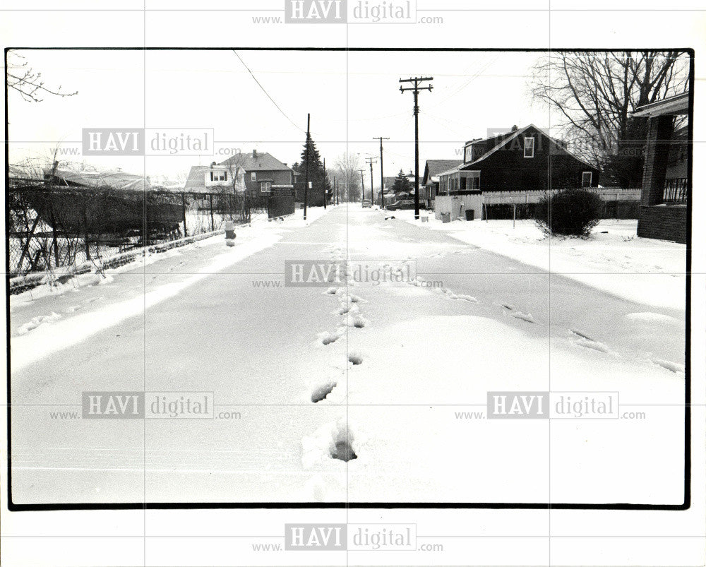 1985 Press Photo Kirk Island overflow canals - Historic Images