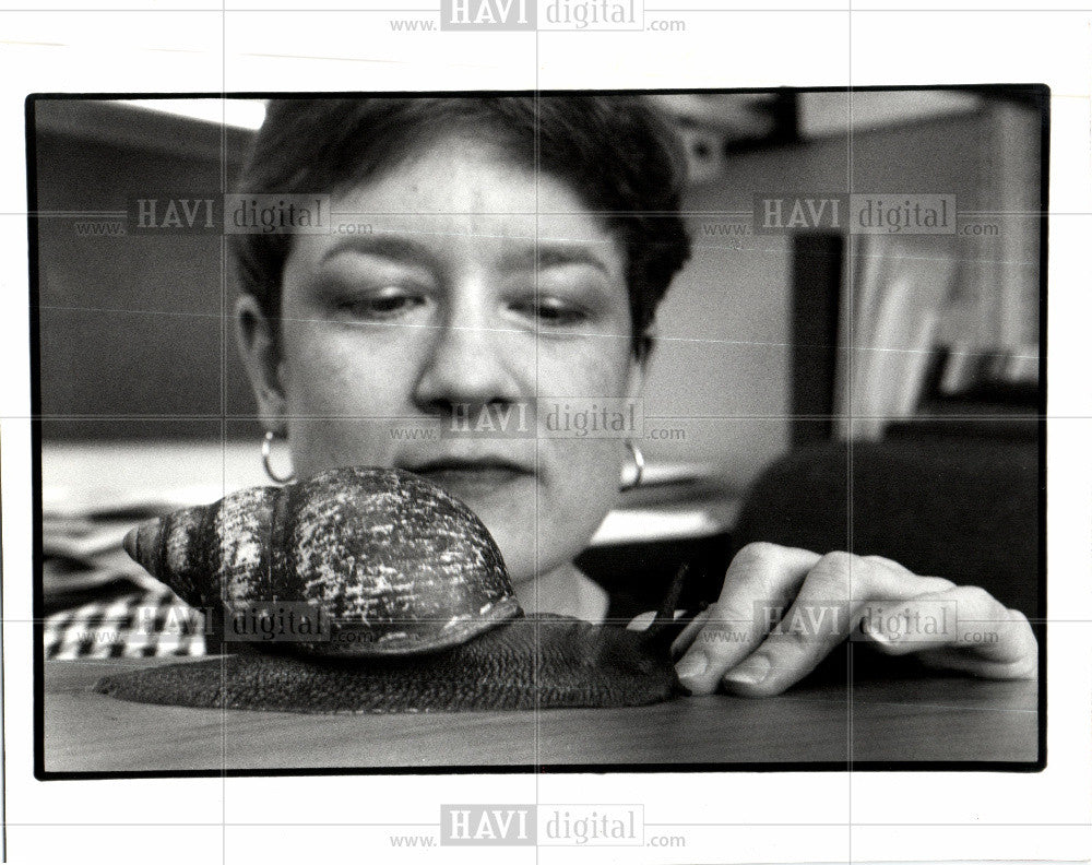 1992 Press Photo African Snail Dept of Agriculture - Historic Images