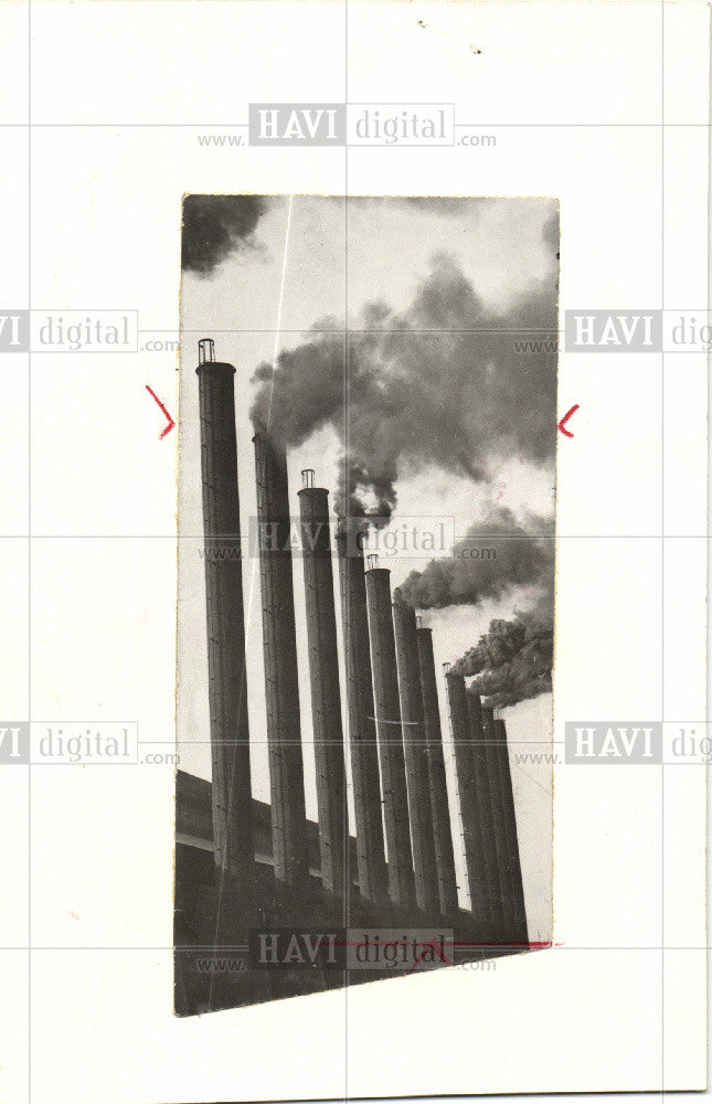 1978 Press Photo Smokestack - Historic Images