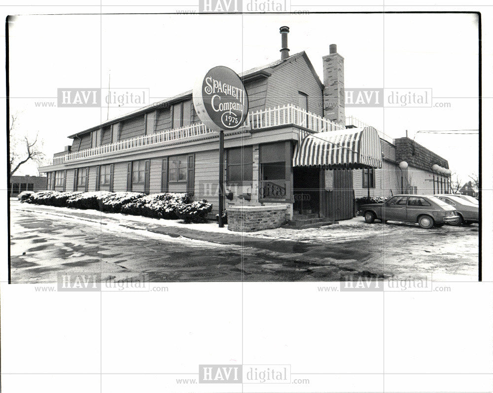 1981 Press Photo Restaurant- Barkley&#39;s Spaghetti Compan - Historic Images