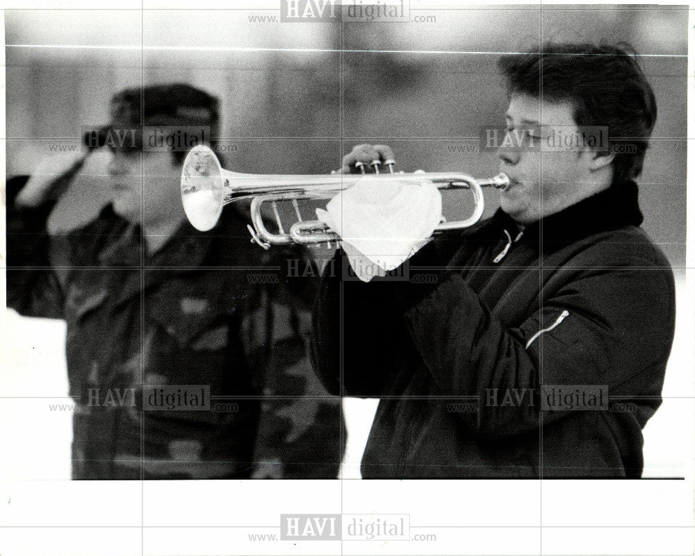 1986 Press Photo Gary Mroczka Jackson Community College - Historic Images