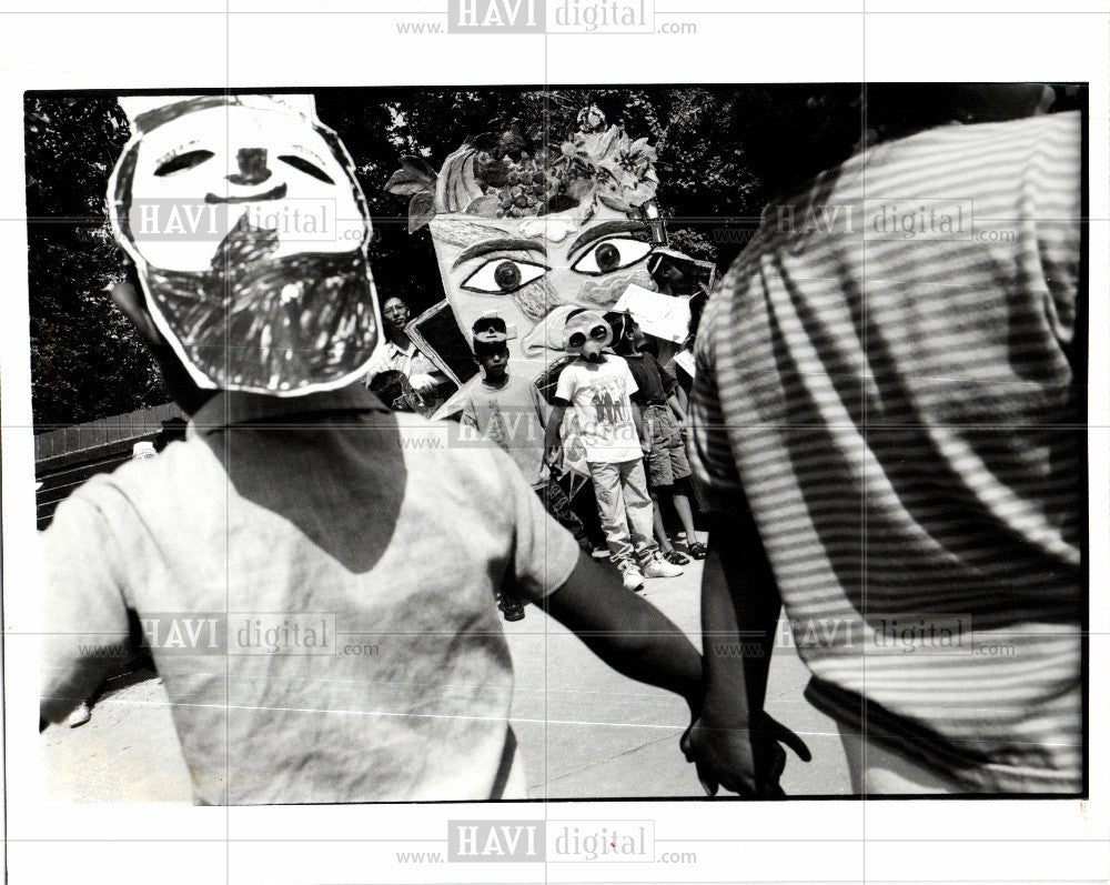 1992 Press Photo Southwest Detroit - Historic Images