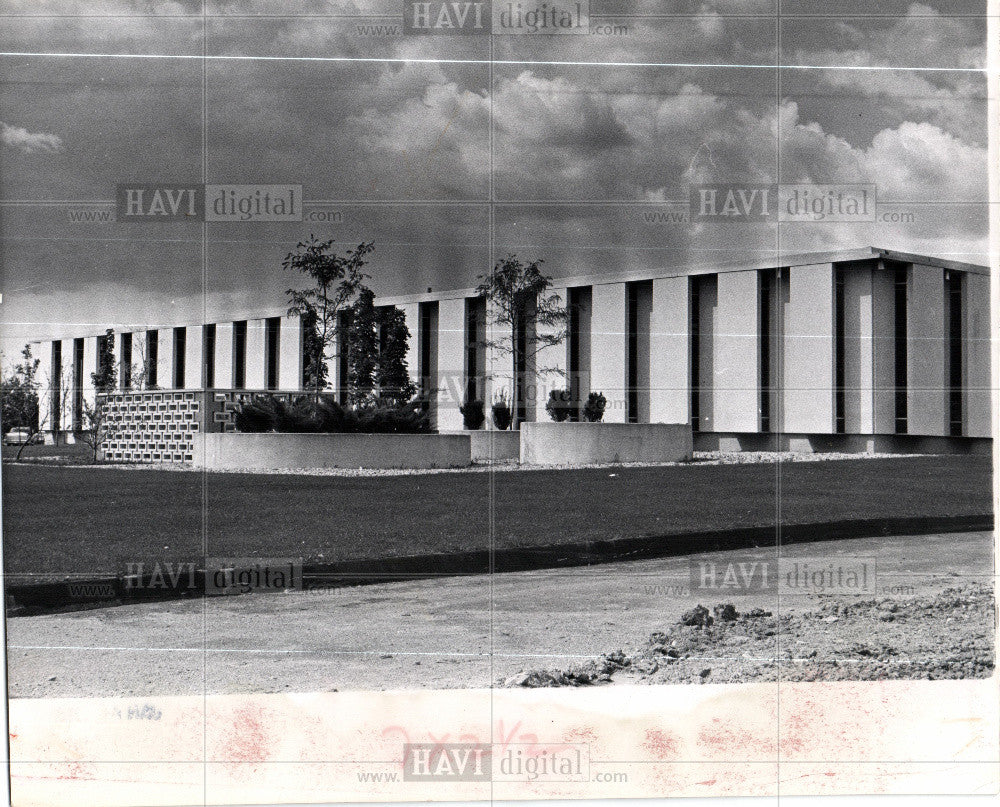 1962 Press Photo North American Life Insurance building - Historic Images