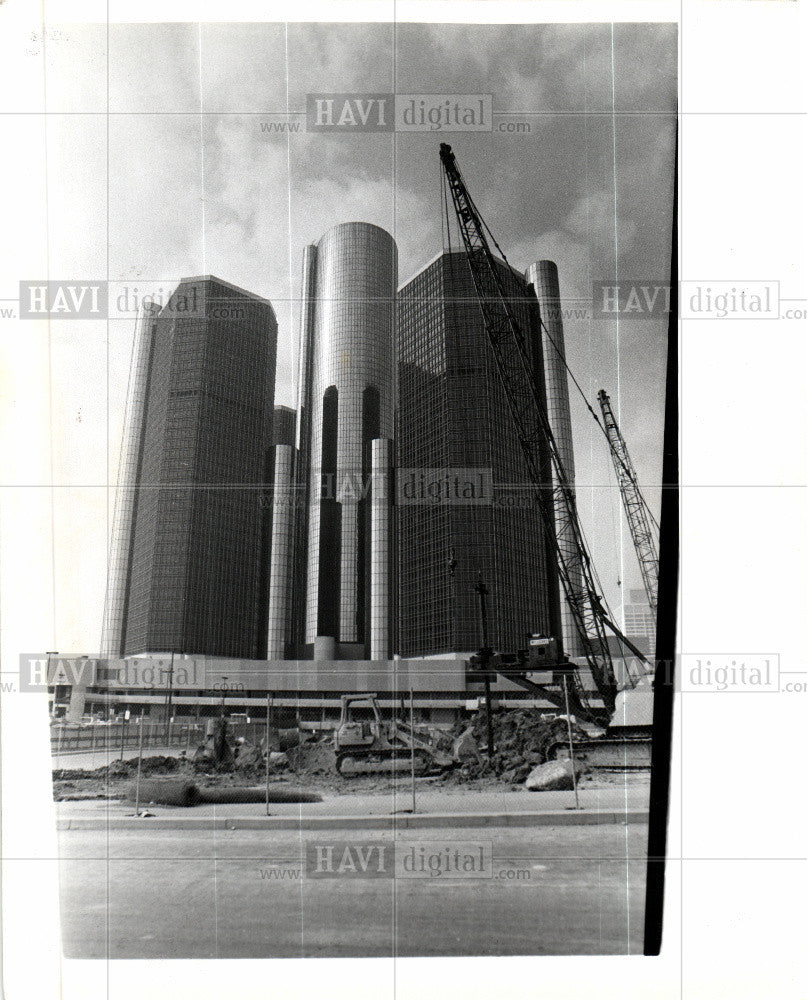 1979 Press Photo detroit skyscraper tax break - Historic Images