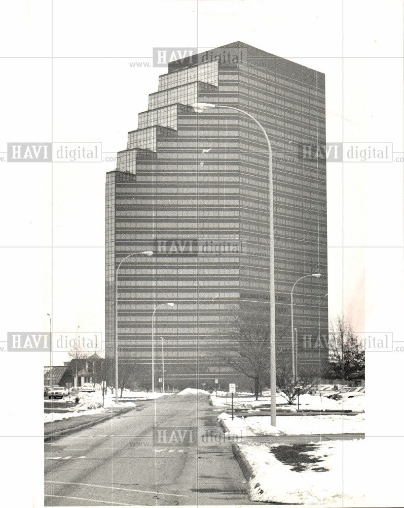 1987 Press Photo Prudential Tower Boston - Historic Images