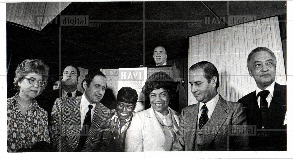 1977 Press Photo Council Women  Erma  Henderson - Historic Images