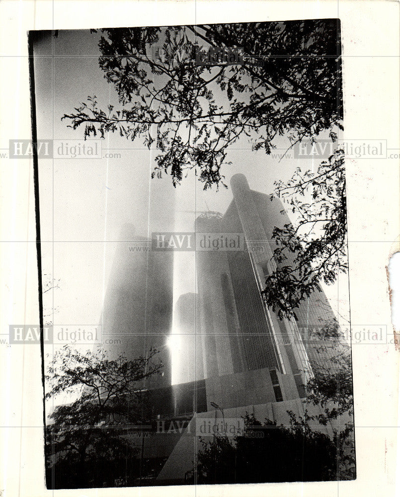 1976 Press Photo Renaissance Center Detroit Michigan - Historic Images