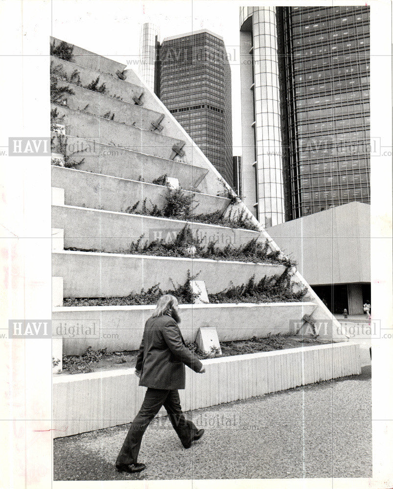 1980 Press Photo Renaissance Center Downtown U.S. - Historic Images