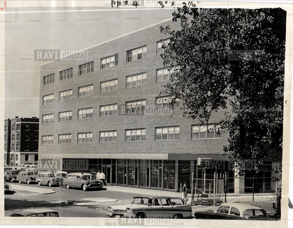 1958 Press Photo Rehabilitation building - Historic Images