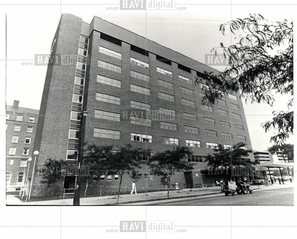 1981 Press Photo building rehabilitation institute - Historic Images