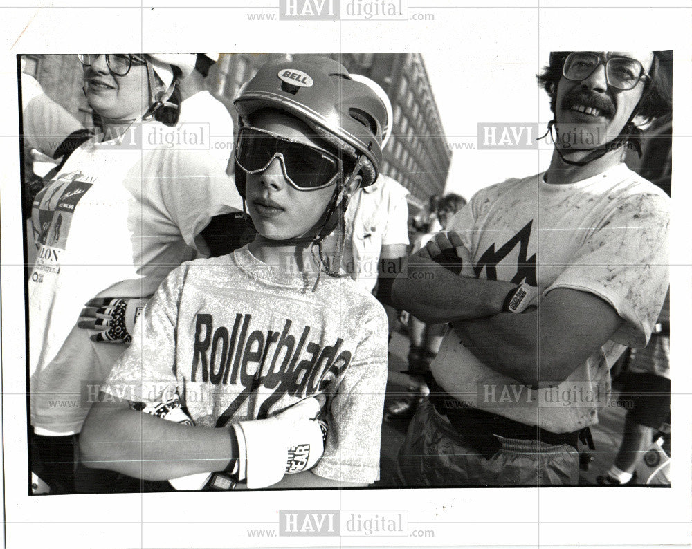 1992 Press Photo Rollerblades - Historic Images